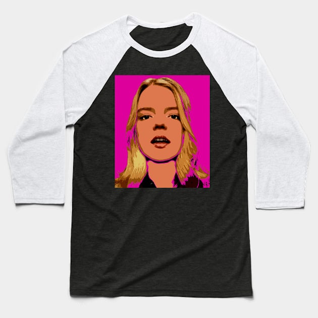 anya taylor-joy Baseball T-Shirt by oryan80